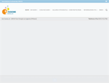 Tablet Screenshot of insiememeglio.org